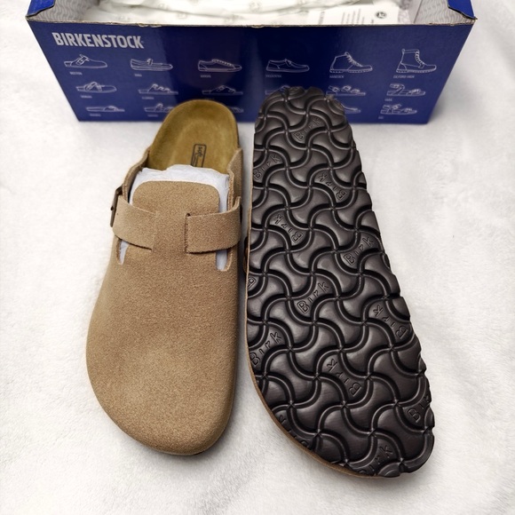 Birkenstock Boston narrow | Cork footbed and suede upper | New with tags - Picture 3 of 5